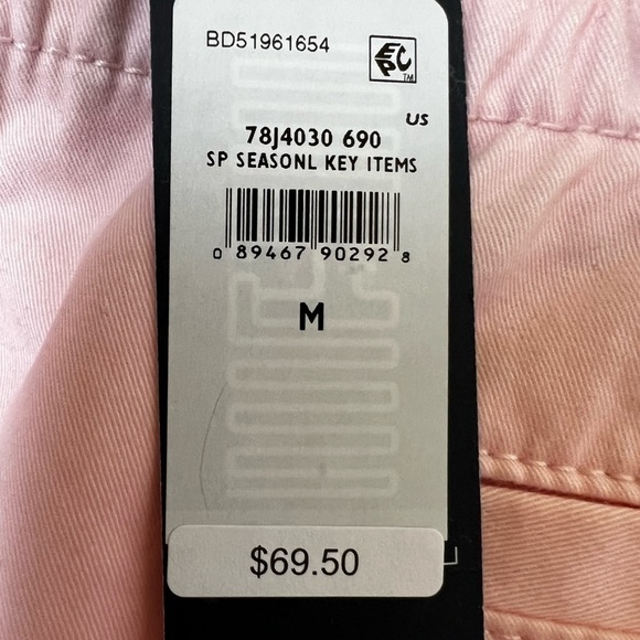 Tommy Hilfiger Men”s THFLEX Light Pink Elastic Waist 7 Inch Shorts - Sz Med, NWT - Picture 7 of 13